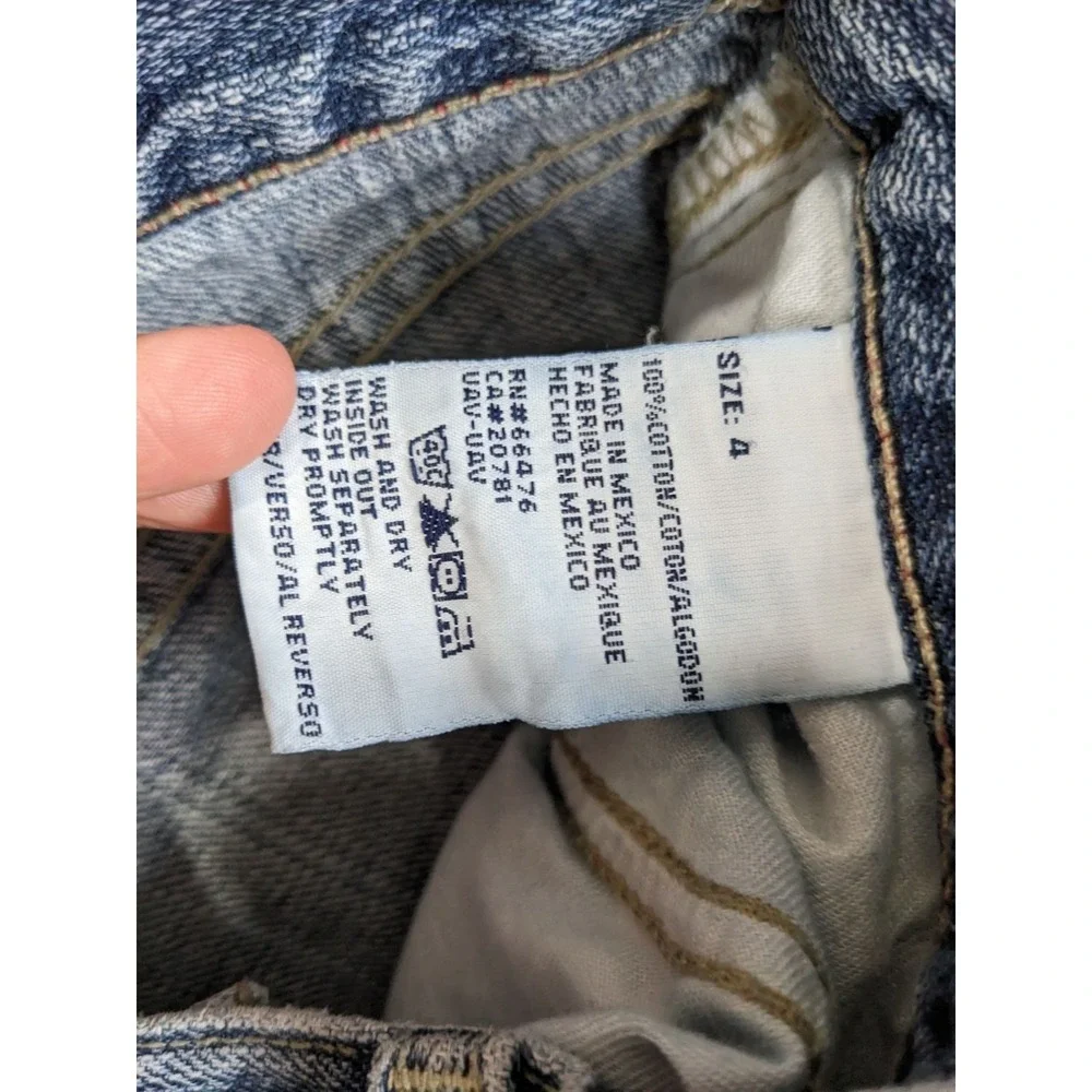 Tommy Hilfiger‎ Womens Size 4 Blue Denim Straight Leg Jeans